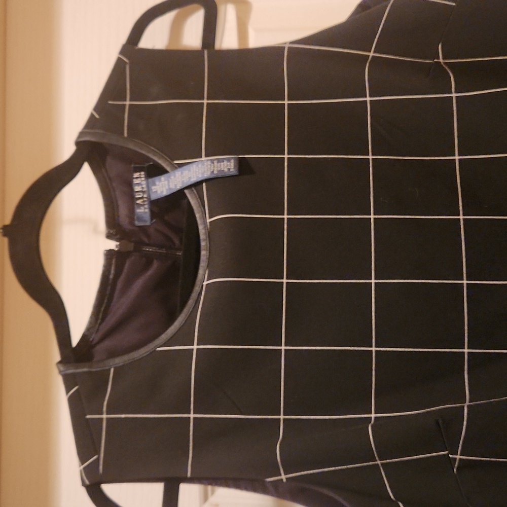 Black midi dress